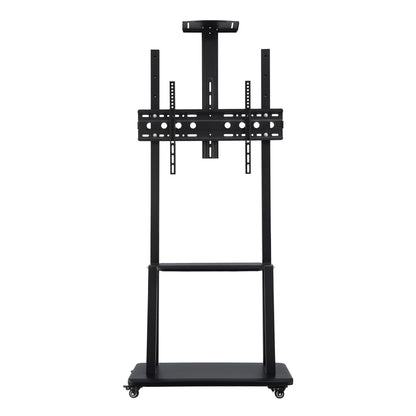 Artiss TV Stand 32-70" Universal Mobile Adjustable Height TV Stand with Wheels TV-MOUN-C75-BK