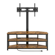 Artiss Corner TV Stand 32-70" w/ Mount LED Lights & Power Outlet Space Saving TV-MOUN-LED-3T-WAL