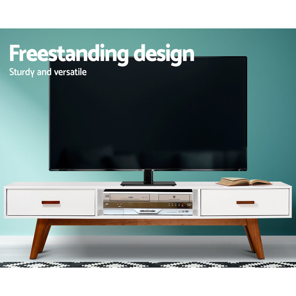Artiss TV Stand Mount Bracket for 32"-55" LED LCD Swivel Tabletop Desktop Plasma TV-MOUN-S08-2-BK