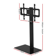 Artiss TV Stand Mount Bracket for 32"-70" LED LCD Glass Storage Floor Shelf TV-MOUN-S08-BK