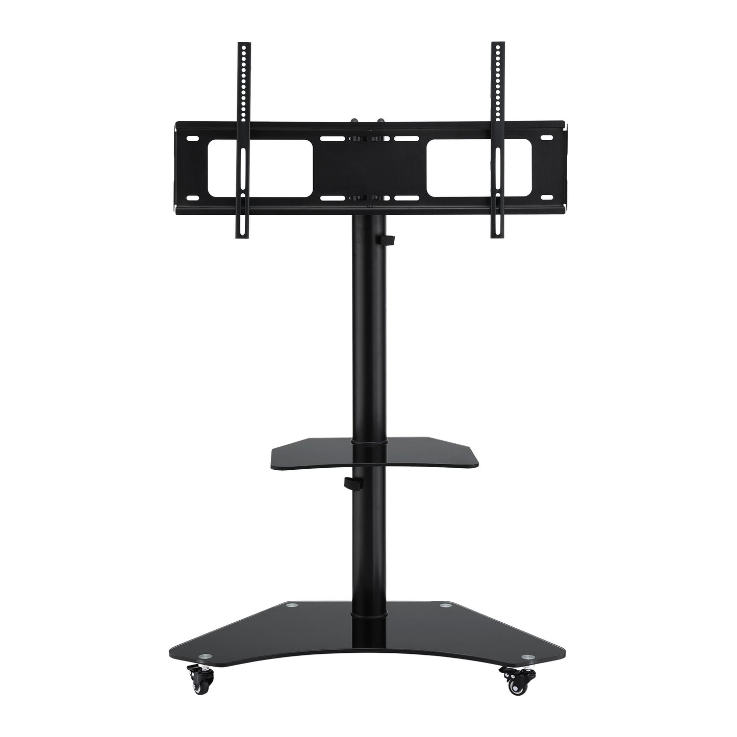 Artiss 40-100" TV Stand Mount Bracket Universal Adjustable Height with Wheels TV-MOUN-W04-100-BK