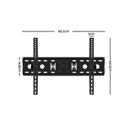 Artiss TV Wall Mount Bracket for 32"-70" LED LCD TVs Tilt Slim Flat Low Profile TV-MOUN-WALL-260-BK