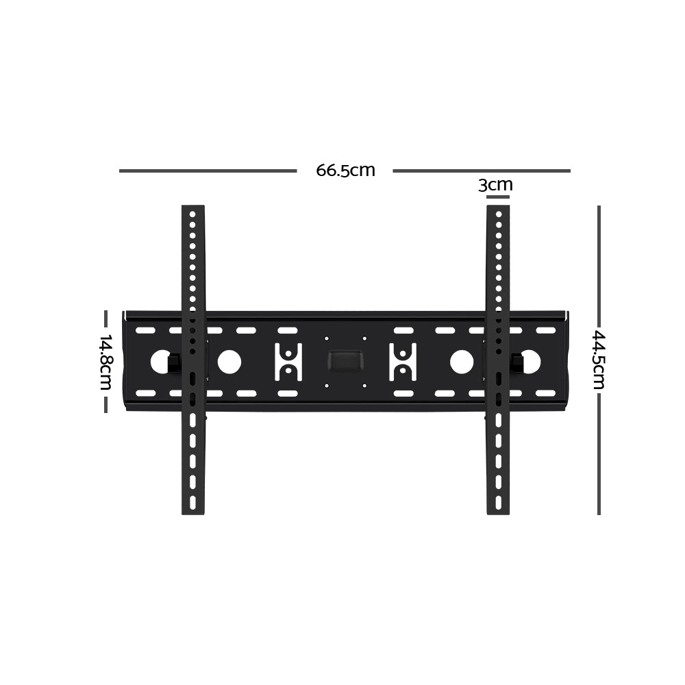 Artiss TV Wall Mount Bracket for 32"-70" LED LCD TVs Tilt Slim Flat Low Profile TV-MOUN-WALL-260-BK