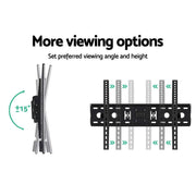 Artiss TV Wall Mount Bracket for 32"-70" LED LCD TVs Tilt Slim Flat Low Profile TV-MOUN-WALL-260-BK