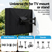 Artiss 40-43 Inch TV Cover Waterproof Outdoor Patio Flat Television Protector TVC-43-BK