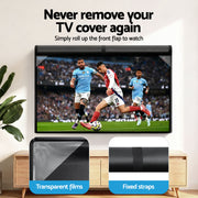 Artiss 55-58 Inch TV Cover Waterproof Outdoor Patio Flat Television Protector TVC-58-BK