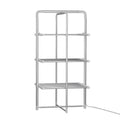 Devanti Electric Heated Towel Rail Rack 30 Bars Foldable Clothes Dry Warmer TW-C-703-ALUM