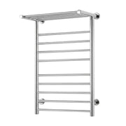 Devanti Electric Heated Towel Rail Rack 14 Bars Wall Mounted Clothes Dry Warmer TW-C-WALL-L