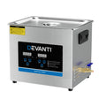 Devanti 10L Ultrasonic Cleaner Heater Cleaning Machine Timer Industrial 240W UC-040S-100-SV