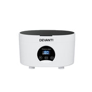 Devanti 600ml Ultrasonic Cleaner Timer Jewellery Glasses Cleaning Machine Degas UC-895-6-WH