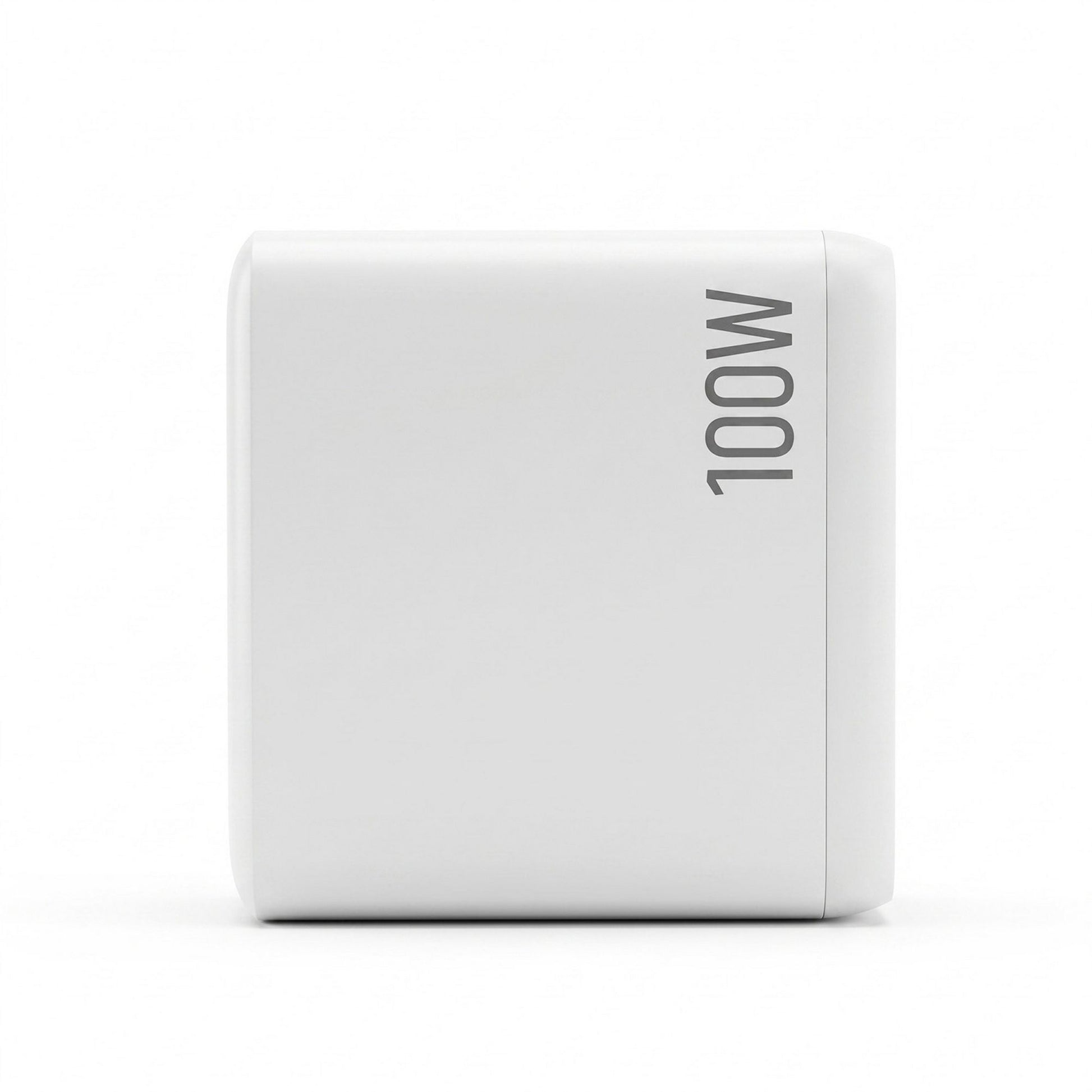 Devanti USB C Charger 100W Fast Charger 4 Port GaN Desktop Station White UCC-100W-WH