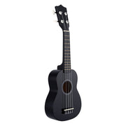 Alpha Ukulele 21 Inch Basswood Beginner UKULE-E-21-BK