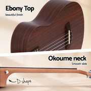 Alpha Ukulele 30 Inch with EQ 18 Frets UKULE-E-30-EQ-BR