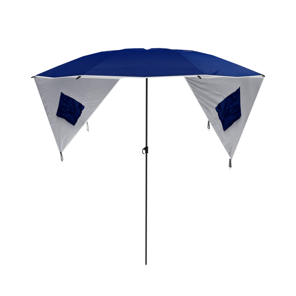 Instahut Beach Umbrella Outdoor Umbrellas Garden Sun Extension Pole Sun Canpoy UMB-BEACH-BL