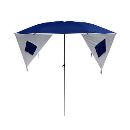 Instahut Beach Umbrella Outdoor Umbrellas Garden Sun Extension Pole Sun Canpoy UMB-BEACH-BL