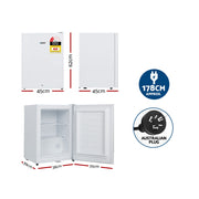 Devanti 42L Upright Freezer Fridge White UPF-60L-WH