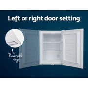 Devanti 42L Upright Freezer Fridge White UPF-60L-WH
