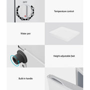 Devanti 42L Upright Freezer Fridge White UPF-60L-WH