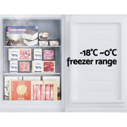 Devanti 42L Upright Freezer Fridge White UPF-60L-WH