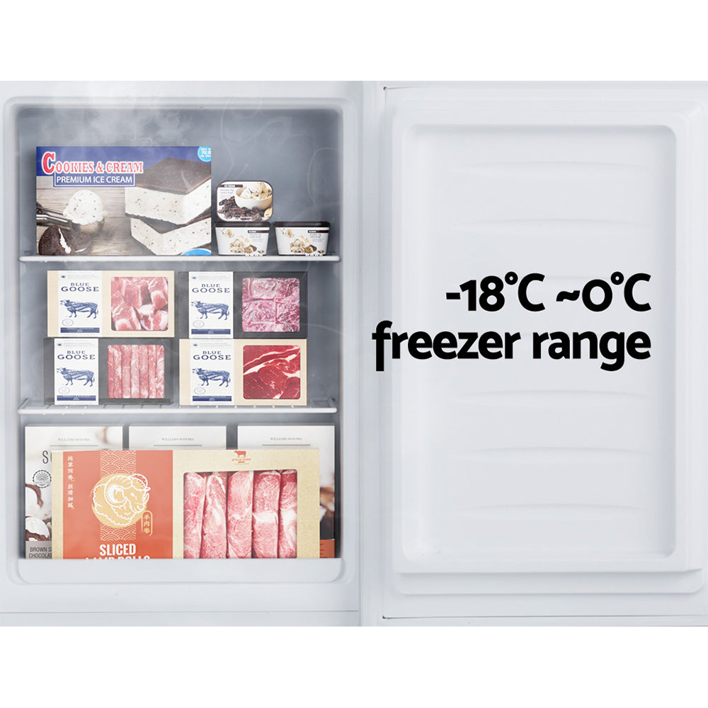 Devanti 42L Upright Freezer Fridge White UPF-60L-WH