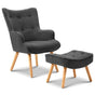 Artiss LANSAR Lounge Accent Chair UPHO-B-ARM05STO-CHAR