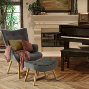 Artiss LANSAR Lounge Accent Chair UPHO-B-ARM05STO-CHAR