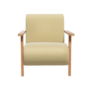 Artiss Armchair Velvet Yellow Olie UPHO-B-ARM07-VEL-YE