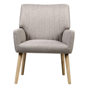 Artiss Armchair Fabric Beige Sebastini UPHO-C-ARM-5098-BG