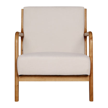 Artiss Armchair Fabric Beige Olive UPHO-C-ARM-5099-BG