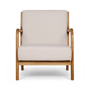 Artiss 2X Armchair Faux Fabric Beige UPHO-C-ARM-5099-BGX2