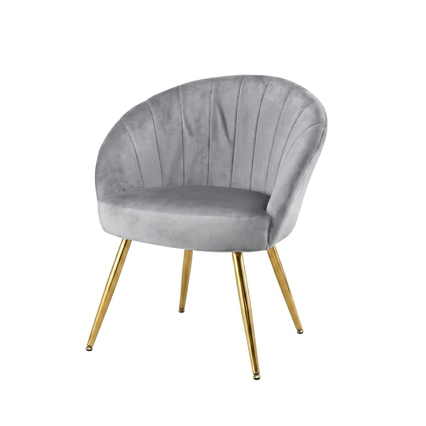 Artiss Armchair Velvet Grey Eloise UPHO-C-ARM-5107-GY