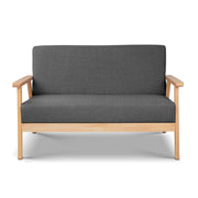 Artiss 2-Seater Sofa Armchair Skane UPHO-C-SOFA-8033-2S-GY