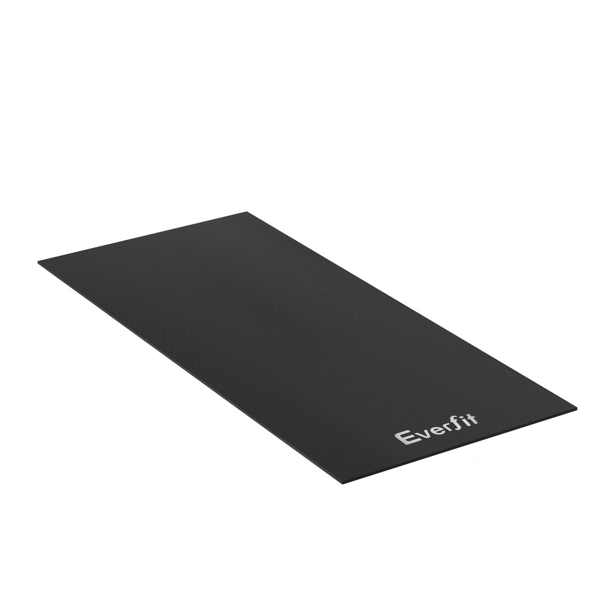 Everfit Exercise Equipment Mat Treadmill Floor Rug Home Gym Fitness Yoga 1.8M MAT-A-180-BK