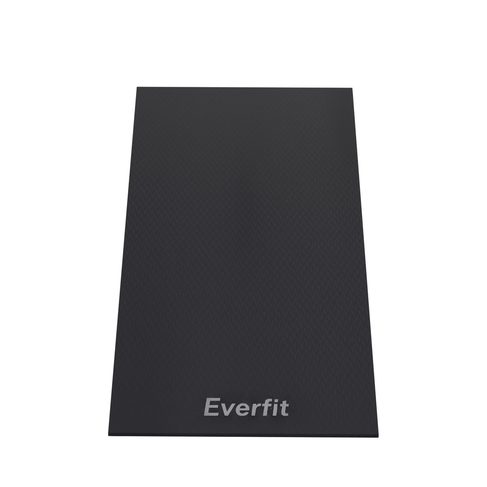 Everfit Exercise Equipment Mat Treadmill Floor Rug Home Gym Bike Fitness Yoga 2M MAT-A-200-BK