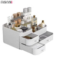 Fashyni Cosmetic Skincare Storage Box with Drawers V1003-FNS101-MKO-WHT