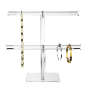 Fashyni Acrylic Jewelry Necklace and Bracelet Stand Organizer V1003-FNS102-JDH-CLR
