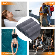 Gymeek Microfiber Gym Towel Set of 3 V1003-GMK-TWL-SBS001-GRY-FBM