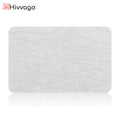Hivvago Diatomaceous Earth Stone Bath Mat Fast Drying Non Slip Bathroom Mat V1003-HW-SBS006-GY