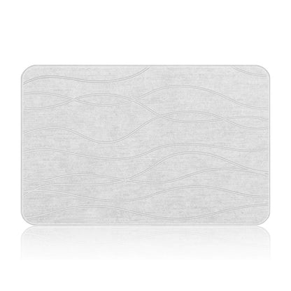 Hivvago Diatomaceous Earth Stone Bath Mat Fast Drying Non Slip Bathroom Mat V1003-HW-SBS006-GY