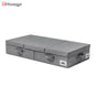 Hivvago Underbed Storage Container - Foldable Box with Lids & Label Pocket V1003-HW-SBS044-GY