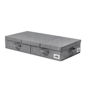 Hivvago Underbed Storage Container - Foldable Box with Lids & Label Pocket V1003-HW-SBS044-GY