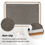 PupLily Natural Sisal Cat Scratch Mat, 40 X 60 CM V1003-PPL-SMT-SBS002-STD-FBM