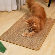 PupLily Natural Sisal Cat Scratch Mat, 40 X 60 CM V1003-PPL-SMT-SBS002-STD-FBM