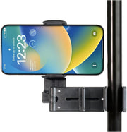 Urbanoki Airplane Phone Holder Mount 360 degrees Rotation Stand for Travel Desk - Black V1003-URN-APH-SBS006-BLK