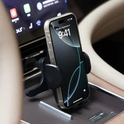 Urbanoki 4 in 1 Car Phone Holder Dashboard Windshield Vent Mount for All Phones - Black V1003-URN-CPH-SBS008-BLK