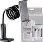 Urbanoki Gooseneck Phone Holder Flexible Clamp Mount for Bed Desk V1003-URN-GPH-SBS009-BLK