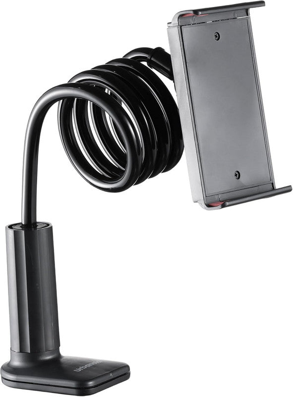 Urbanoki Gooseneck Phone Holder Flexible Clamp Mount for Bed Desk V1003-URN-GPH-SBS009-BLK