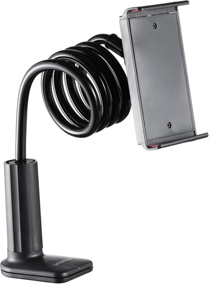 Urbanoki Gooseneck Phone Holder Flexible Clamp Mount for Bed Desk V1003-URN-GPH-SBS009-BLK