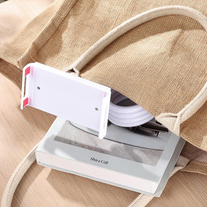 Urbanoki Gooseneck Phone Holder Flexible Clamp Mount for Bed Desk V1003-URN-GPH-SBS009-WHT