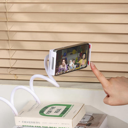 Urbanoki Gooseneck Phone Holder Flexible Clamp Mount for Bed Desk V1003-URN-GPH-SBS009-WHT